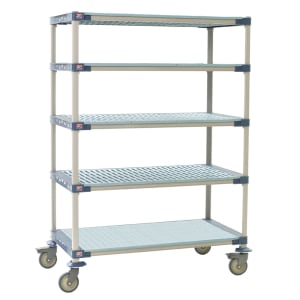 001-5X557PG4 MetroMax 4™ Polymer Louvered/Solid Shelf Kit - 48"W x 24"D x 80"H