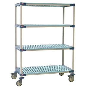 001-X336PG4 MetroMax 4™ Polymer Louvered Shelf Kit - 36"W x 18"D x 68"H