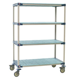 001-X536PG4 MetroMax 4™ Polymer Louvered Shelf Kit - 36"W x 24"D x 68"H