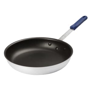 080-AFP14XCH 14" Aluminum Frying Pan w/ Solid Silicone Handle