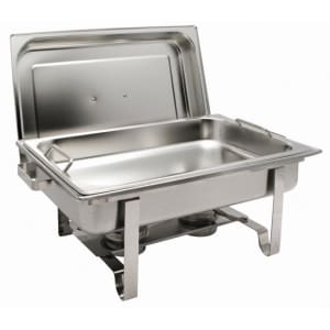 080-C2080B Full Size Chafer w/ Hinged Lid & Chafing Fuel Heat