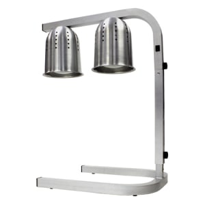 080-EHL2 2 Bulb Heat Lamp w/ Adjustable Arm, Aluminum, 120v