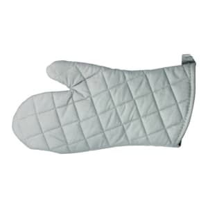 080-OMS13 13" Conventional Oven Mitt - Cotton, Gray