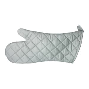 080-OMS15 15" Conventional Oven Mitt - Cotton, Gray
