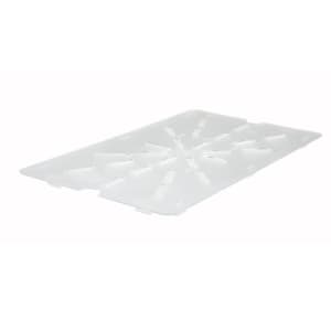 080-SP71DS Full Size Poly-Ware Drain Shelf fits 12 x 20 Food Pan