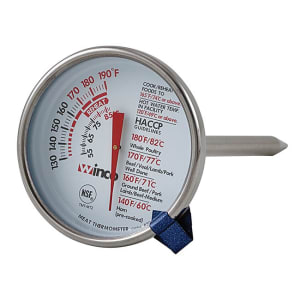 Winco TMT-P2 Pocket Test Thermometer Temperature Range -40 Degrees to 180  Degrees F
