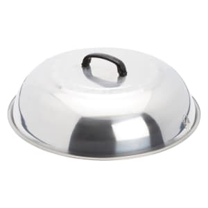 080-WKCS18 17 3/4" Wok Cover, Stainless Steel