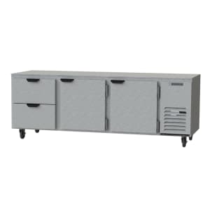 118-UCRD93AHC2 93" W Undercounter Refrigerator w/ (3) Section & (2) Door & (2) Drawe...