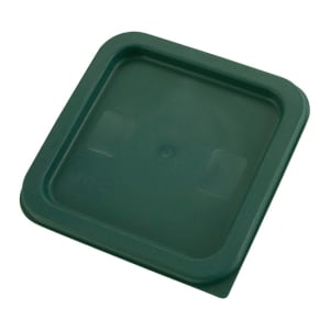 080-PECC24 Cover for 2 & 4 qt Square Storage Containers - Polyethylene, Green