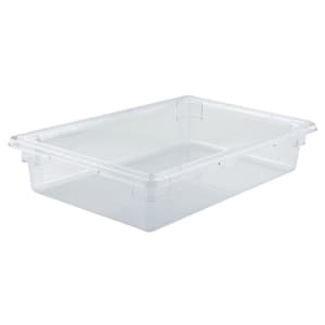 Vigor 18 x 12 x 3 1/2 Clear Polycarbonate Food Storage Box