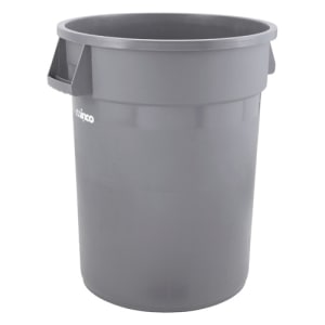 080-PTC32G 32 gal Large Trash Can, Gray