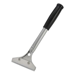080-SCRP12 Aluminum Economy Scraper w/ 4" Blade & 12" Handle, PVC Grip