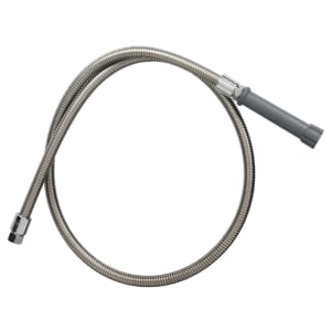 064-B0068H Hose, 68 in, Flexible SS, For Prerinse Over Head Swivel Goosenecks