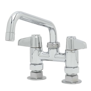 064-5F4DLX08 Deck Mount Faucet - 8" Swivel Spout, 4" Centers
