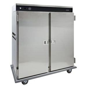 Cres Cor CCB-120A Heated Banquet Cart - (120) Plate Capacity, Stainless, 120v