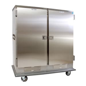 546-CCB150 Heated Banquet Cart - (150) Plate Capacity, Stainless, 120v