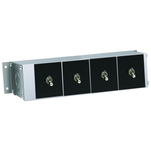 042-RMB7E 9" Remote Control Box w/ 4 Toggle Switches for 120, 208, & 240v