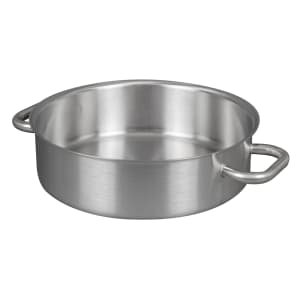 347-697032 8 1/2 qt Stainless Steel Braising Pot