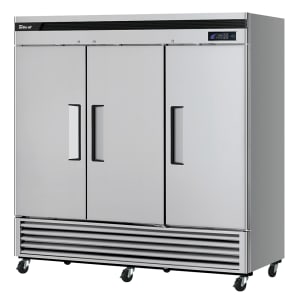 083-TSF72SDN 81" Three Section Reach In Freezer, (3) Solid Doors, 115v