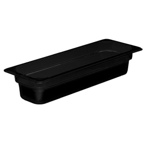 144-22LPHP110 2 1/2"D Half Size Long High Temp Food Pan - Non Stick