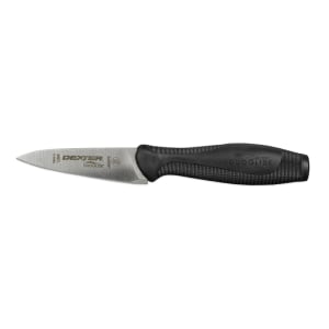135-40003 3 3/8" Paring Knife w/ Soft Textured Handle, Carbon Steel