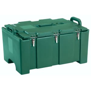 144-100MPC519 Camcarriers® Insulated Food Carrier - 40 qt w/ (1) Pan Capacity, Green