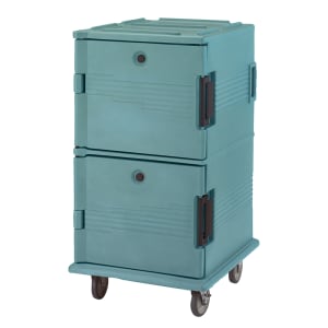 144-UPC1600401 Ultra Camcart® Insulated Food Carrier - 120 qt w/ (24) Pan Capacity, Blue