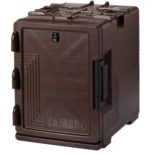 144-UPCS400131 Camcarrier® Ultra Pan Carriers® Insulated Food Carrier - 60 qt w/ (6) Pan Capacity, Brown