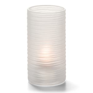 461-42517SC Typhoon Candle Lamp for HD12, HD17, & HD26 - 2 5/8"D x 5"H, Satin Crystal