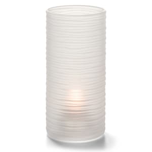 461-48025SC Typhoon Candle Lamp for HD17, HD26, & HD36 - 3"D x 6 1/2"H, Satin Crystal