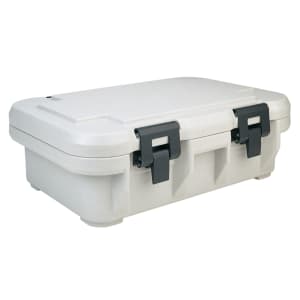 144-UPCS140480 SSeries Ultra Pan Carriers® Insulated Food Carrier - 12 3/10 qt w/ (1) Pan Capacity, Gray