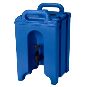 144-100LCD186 1 1/2 gal Camtainer® Insulated Beverage Dispenser, Navy Blue