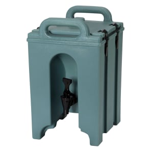 144-100LCD401 1 1/2 gal Camtainer® Insulated Beverage Dispenser, Slate Blue 