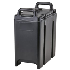 144-350LCD110 3 3/10 gal Camtainer® Insulated Soup Dispenser, Black
