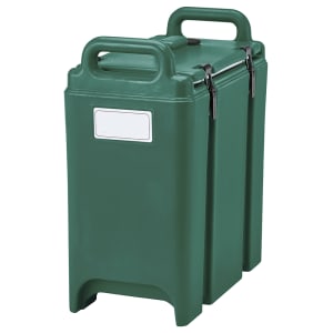 144-350LCD519 3 3/10 gal Camtainer® Insulated Soup Dispenser, Kentucky Green