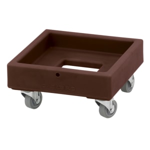 144-CD1313131 Camdolly® for Milk Crates w/ 250 lb Capacity, Dark Brown