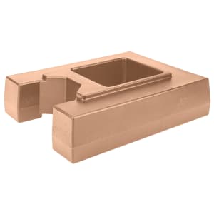 144-R1000LCD157 Camtainer Riser - 19 1/2x15 3/8x4 1/2" Coffee Beige