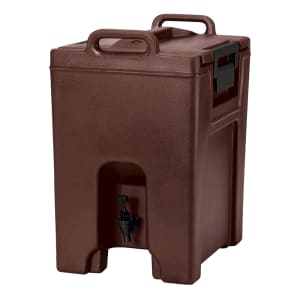 144-UC1000131 10 1/2 gal Ultra Camtainer® Insulated Beverage Dispenser, Dark Brown