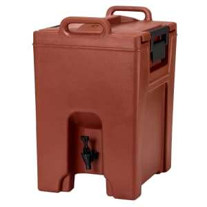 144-UC1000402 10 1/2 gal Ultra Camtainer® Insulated Beverage Dispenser, Brick Red
