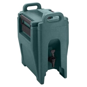 144-UC250192 2 3/4 Ultra Camtainer® Insulated Beverage Dispenser, Granite Green
