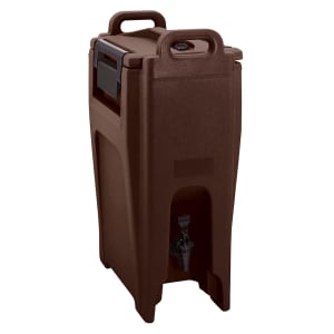 144-UC500131 5 1/4 gal Ultra Camtainer® Insulated Beverage Dispenser, Dark Brown