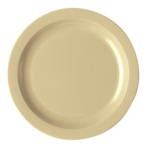144-10CWNR133 10" Round Plastic Dinner Plate, Beige