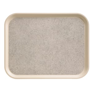 144-1520VC380 Rectangular Versa Camtray - 15x20", Fiberglass, Ivory/Sahara