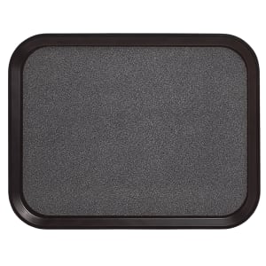 144-1520VC382 Rectangular Versa Camtray - 15x20", Fiberglass, Black/Pebbled Black