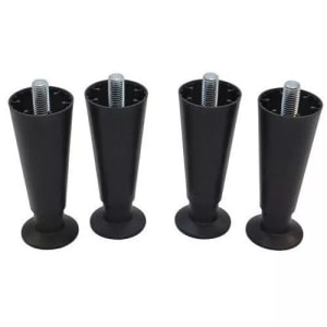 044-KLP7 6" Legs w/Flanged Feet for B Series Bins or HD Dispensers