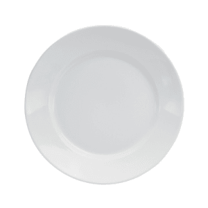 324-F8010000153 10 3/4" Round Buffalo Pasta Plate - Porcelain, Bright White