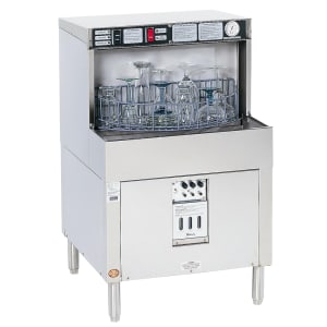 199-PKBR24 Low Temp Rotary Undercounter Glass Washer w/ (720) Glasses/hr Capacity, 120v