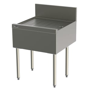 199-TSF24 24" TSF Series Underbar Drainboard w/ Embossed Top, Stainless