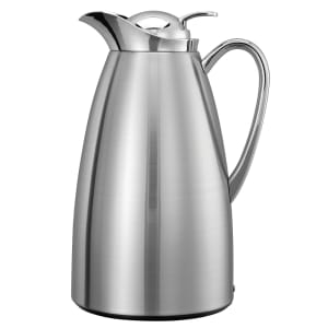 482-CJ1BS 1 liter Vacuum Carafe w/ Glass Liner, Brushed Stainless
