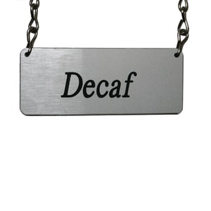 482-IDCHDE ID Chain for Airpot Cover Ups, DECAF, 3 1/2 x 1 1/2"